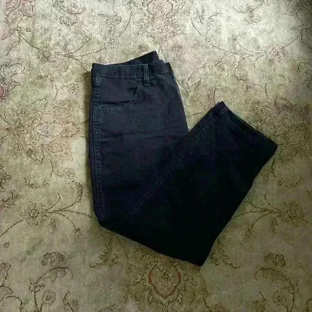 Rustler black denim 34x27